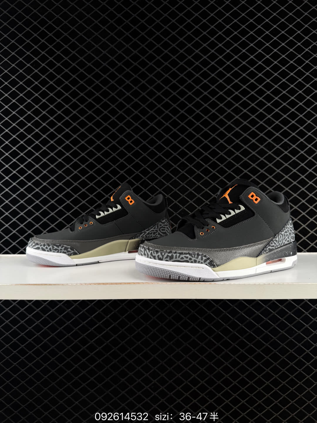 Air Jordan 3 Retro Fear Pack-CT8532-080